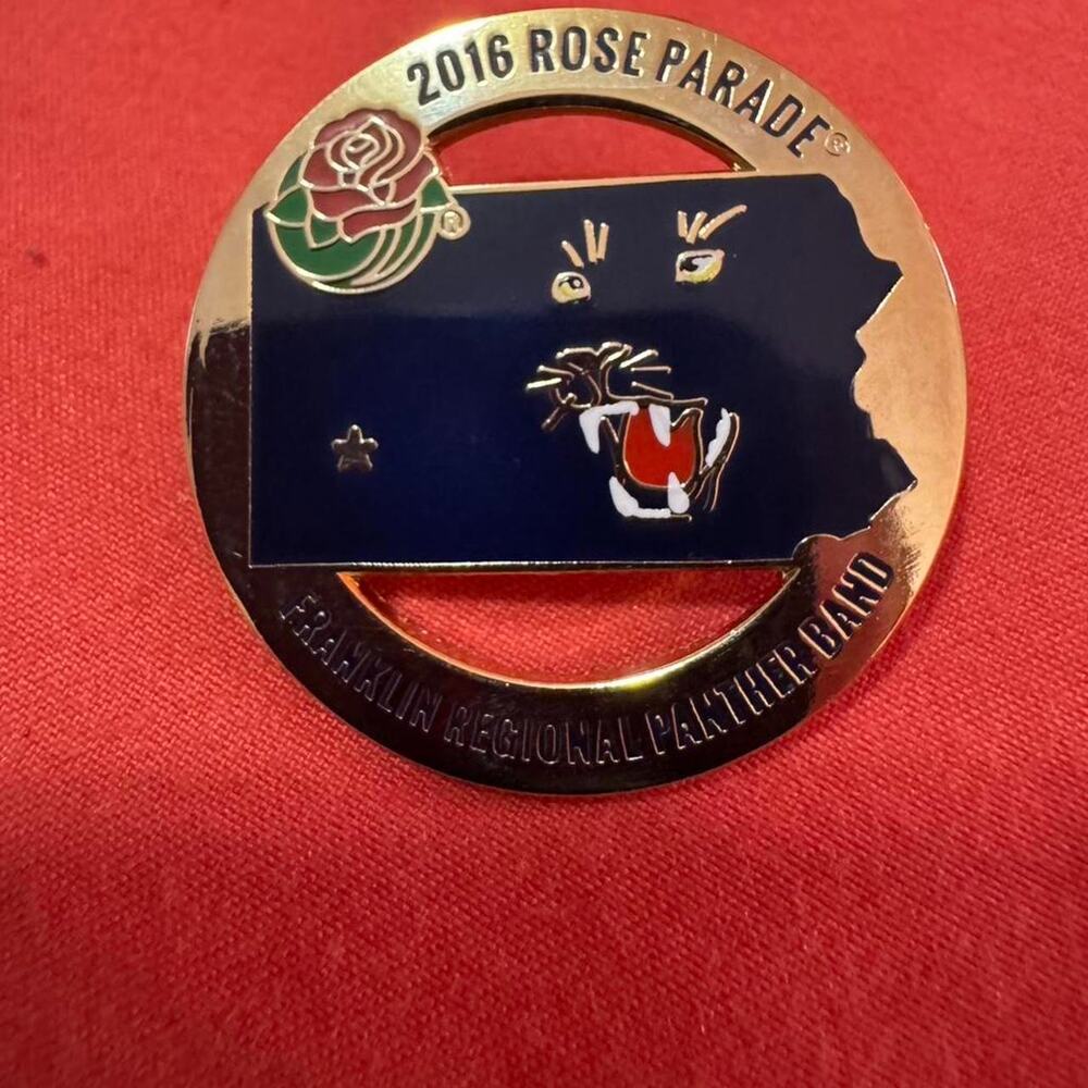 2016 Rose Parade Franklin Regional Panther Band pin